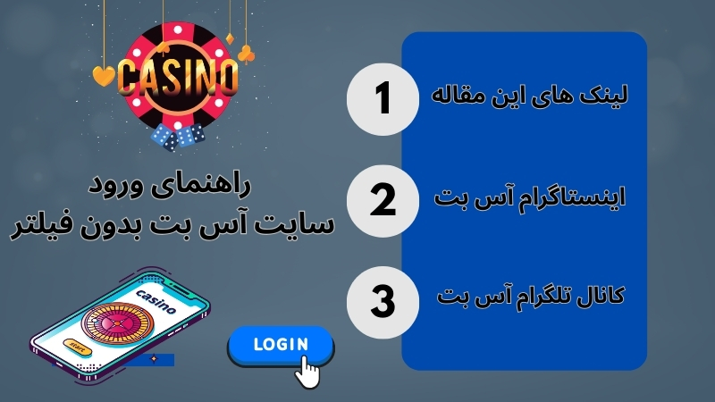 راهنمای ورود به سایت آس بت بدون فیلتر